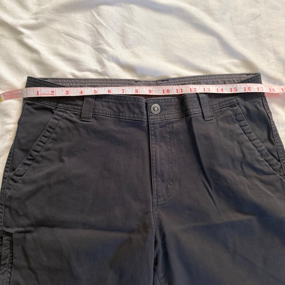 Columbia Mens Regular Fit Utility Shorts Charcoal Gray 34w 10L XM0918 Outdoor - Picture 8 of 10